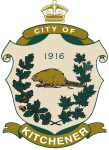 Coat of arms of Kitchener, Canada